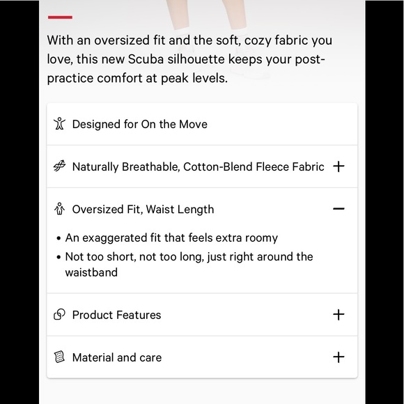 🍋LULULEMON SCUBA OVERSIZED FULL ZIP HOODIE/JACKET-XS/S, M/L, XL/XXL-LUNAR ROCK - Picture 10 of 12